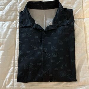 Lululemon button up shirt, with collar